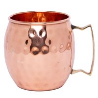 Just Copper Dimple Copper Mule Mug - Single